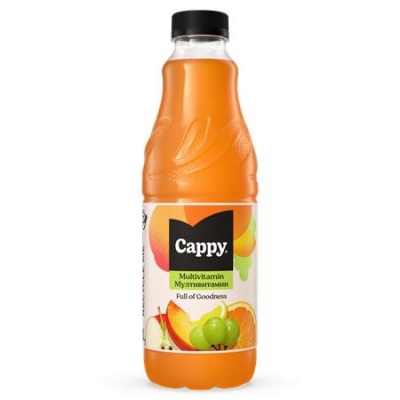 Gyümölcsital, 52%, 1 l, rostos, CAPPY, multivitamin