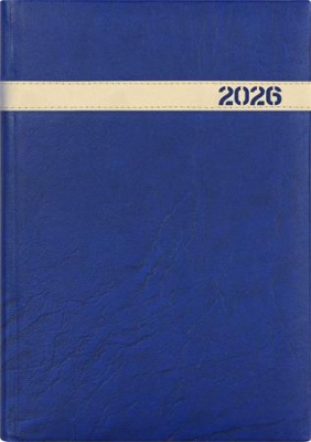 Naptár, tervező, B5, heti, DAYLINER, "The Boss", kék