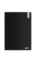 Füzet, tűzött, A4, négyzethálós, 40 lap, ICO "Student Premium", vegyes színek